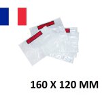 20x pochette transparente porte document 160x120mm adhsive document ci - inclus