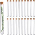 20x tube  essai en verre 32ml contenant  drages bonbons fleurs et pices dcoration et souvenirs de ...
