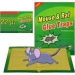22 pices piege a souris colle collant piges  souris attrape anti souris rat glue plaque collante pige ...