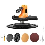 220v bton ciment mortier truelle mur lissage machine 80 - 200 tr / min portable bton perceuse mlangeur ...