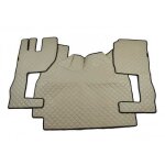 24 / 7auto beige eco cuir 3 pièce ensemble tapis + moteur housse pour fh 2009 - 2013 camion boite de ... 24 / 7auto beige eco cuir 3 pièce ensemble tapis + moteur housse pour fh 2009 - 2013 camion boite de ...