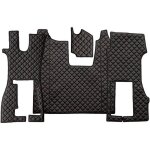 24 / 7auto complet couverture set de noir avec rouge points tapis + moteur housse pour scania r nextgen ...