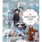 24 doudous & poupes  coudre - ditions marie claire - livre de couture