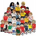 24 pcs set de figurines de joueurs stars avec d�tails pr�cis cadeau id�al pour gar�ons filles et collectionneu ...