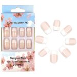 24 pezzi kit faux ongles acrylic french manucure naturel ongles nail art tip dcor outils unghie artificiels ...