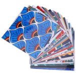 24 pi�ces s�ries auto - adh�sif mosa�que brique tuile 3d autocollant cuisine salle de bain stickers muraux ...