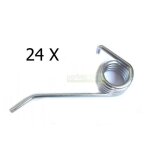 24 x ressort / pine pour rouleau de scarificateur powerbase dt5310 1400w