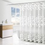 240 * 200 cm rideau de douche de salle de bain impermable  lpreuve du milou peva anti - moisissure ...