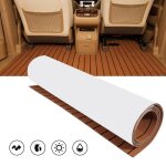 240x90cm teck eva mousse bateau yacht tapis de sol tapis de pont auto - adh�sif