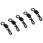 25 pcs �merillon de p�che changement rapide connecteur pivot carpe p�che en forme de q