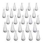 25 pcs plombs de plomb(5g / 10g / 15g) plomb de p�che avec �merillons plomb sinkers set plomb de p�che ...