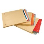Enveloppes - kraft arm - 280x375mm - auto adhsive - a soufflets - lot de 25 - gpv