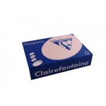 Ramette de papier - a4 - rose pastel - 210g - impression - 250 feuilles - clairefontaine trophée Ramette de papier - a4 - rose pastel - 210g - impression - 250 feuilles - clairefontaine trophée