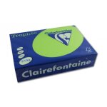 Ramette de papier - a4 - vert menthe - 210g - impression - 250 feuilles - clairefontaine troph�e