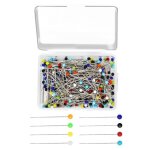 Épingles à coudre - non spécifié - 250 pièces - acier inoxydable - tête en verre - 38 mm Épingles à coudre - non spécifié - 250 pièces - acier inoxydable - tête en verre - 38 mm
