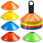 20x c�nes de marquage slalom pour football & athl�tisme - accessoires entra�nement & football