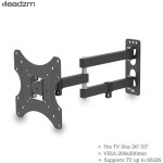 26 - 55 support tv mural inclinable universel pour l�crant de 66 - 139cm vesa 200x200