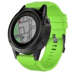 26 mm multisport gps fitness montre de remplacement pour fenix 5x - citron vert