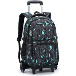 Cartable à roulette - nylon - garçon - 32x18x49cm - 3 poches avant - mixte Cartable à roulette - nylon - garçon - 32x18x49cm - 3 poches avant - mixte