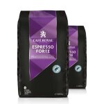 2kg grains de caf espresso forte - certifi rainforest - puissant arme by caf royal