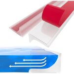 2m autocollante joint porte douche barrire de douche pliablesilicone seuil de douche barrage deau barrire ...