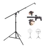 2m support eclairage avec 174m barre tlescopique single clamp pour rflecteur fond photo studio