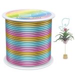 2mm fil aluminium 33m fil de fer souple loisir creatif color� fil metallique pour bijoux diy 33m mul ...