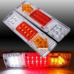 2pcs 12v 75led feux arrire arrt indicateur bateau voiture remorque camion