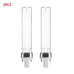 Ampoules uv - non spécifié - g23 - 9w - 2pcs - pour aquarium et stérilisation Ampoules uv - non spécifié - g23 - 9w - 2pcs - pour aquarium et stérilisation