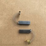 2pcs balais de charbon pour moteurs �lectriques pour philips midea haier sanyo 6. 5mmx10mmx32mm - ms