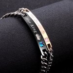 2pcs bracelets acier inoxydable roi&reine prince&princesse chaînes de main couples amoureux femme homme ... 2pcs bracelets acier inoxydable roi&reine prince&princesse chaînes de main couples amoureux femme homme ...