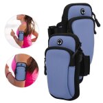 2pcs brassard de course pour tlphone sac de maintien brassard de sport avec 2 poches pour tlphone ...