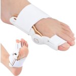 2pcs correcteur doignon adulte sparateurs dorteils orthse hallux valgus pour femme jour / nuit usage(blanc ...