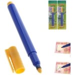 2pcs dtecteur de faux billets de vrificateur dargent avec le stylo bleu portatif pour vrifier largent ...