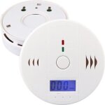 2pcs dtecteur de monoxyde de carbone co gaz portable surveillance capteur empoisonnement avertissement ...