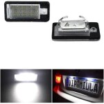 2pcs eclairage de plaque immatriculation feux de plaque d?immatriculation pour audi a3 8p a4 b6 b7 a5 ...