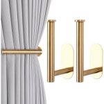 2pcs embrasses de rideaux adh�sives attaches - aqsacokiya - rideaux sans per�age crochets adh�sifs embrasse ...