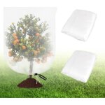 2pc filets de protection des plantes 18x18mfilet anti - insectes pour arbres fruitier et jardinr�utilisable ...