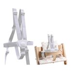 2pcs harnais chaise haute harnais de sécurité 5 points universel pour bébé adaptable sur chaise haute ... 2pcs harnais chaise haute harnais de sécurité 5 points universel pour bébé adaptable sur chaise haute ...