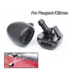 2pcs jet gicleur d avant essuie - glace buse de lave - glace pulvrisateur pour peugeot 407 206 206 citron ...