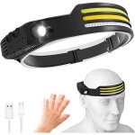 2pcs lampe frontale led ultra puissante lampe frontale rechargeable usb �tanche avec 10 mode �clairage ...