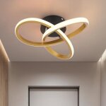 2pcs lampe  plafond acrylique moderne chandelier  fleurs plafonnier clairage salle de bain corridor ...