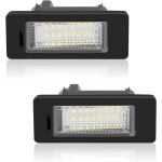 2pcs led clairage plaque dimmatriculation auto ampoules super brillant 6000k xnon blanc 24smd pour ...