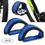 2pcs pédale vélo sangles vélo enfants pédale sangles bande sangles toe clips pour engins fixes vélo bleu ... 2pcs pédale vélo sangles vélo enfants pédale sangles bande sangles toe clips pour engins fixes vélo bleu ...