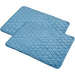 2pc peluche tapis absorbant chiencouleur tapis ducateur pour chien lavable rutilisableanti - fuites ...