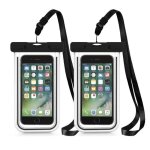 Pochette �tanche - universel - noir - compatible t�l�phones < 7 pouces - souple - synth�tique