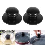 2pcs poign�e de bouton rechange de couvercle de casserole cuisine