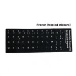 2pcs sticker franais azerty pour touches de clavier ordinateur portable