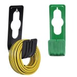 2pcs support de tuyau - support mural pour tuyau darrosage anti - corrosif - vert