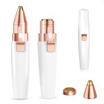 2pcs tondeuse � sourcils 2 en 1 epilateur visage femme �pilateur �lectrique pour epilation sourcil visage ...